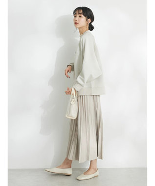 CRAFT STANDARD BOUTIQUE 軽量ボンディングパールロゴプルオーバー Ivory