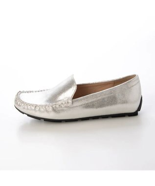 MODE ET JACOMO <D'ICI>プレーンモカシンシューズ シルバー