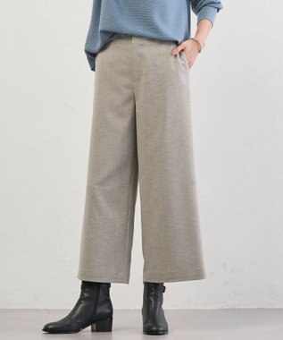 Shineシャンブレーツイル クロップド パンツ