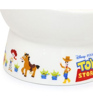 PET PARADISE ディズニー トイ・ストーリー 高さのある フードボウル ホワイト