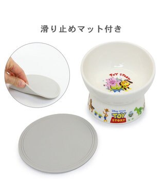 PET PARADISE ディズニー トイ・ストーリー 高さのある フードボウル ホワイト