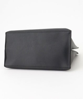 ANY 【2WAY】スクエアメタルハンドバッグ ブラック