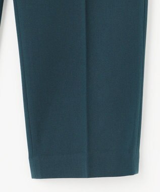 ANY 【ウエストゴム/リントラク加工/裏起毛/ストレッチ】シークレットウォーム　テーパードパンツ グリーン