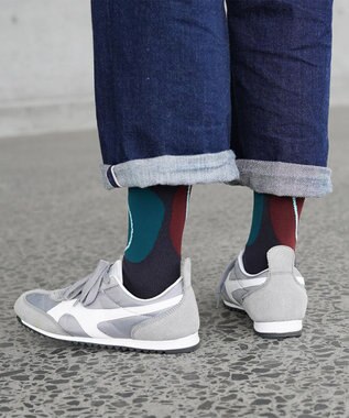 nitorito 【UNISEX】米沢オリジナル柄 nuts 靴下 green