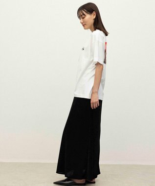 NAVE タブチ×NAVE プリント半袖Ｔシャツ ホワイト系