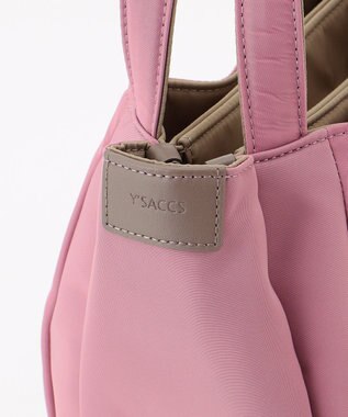 Y'SACCS 【ムック本掲載】ナイロンボンディングトート　Sサイズ ピンク