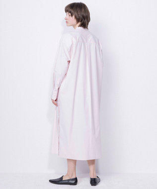 NAVE 【ReNAVE・セットアップ可/洗える/接触冷感/UVケア】コットンポリブロード ワンピース ピンク系