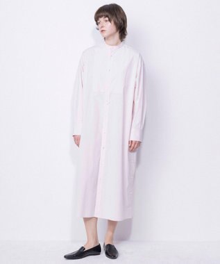 NAVE 【ReNAVE・セットアップ可/洗える/接触冷感/UVケア】コットンポリブロード ワンピース ピンク系