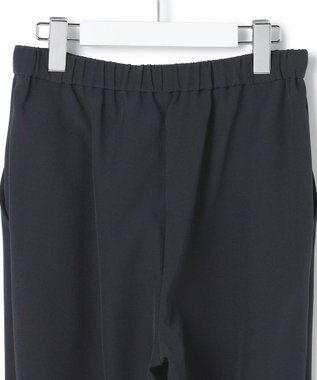 23区 L 【R(アール)】ライトダブルクロス ドロスト テーパードパンツ ネイビー系