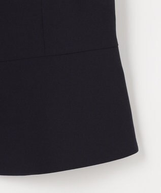 ANY SIS セレモニーダブルクロス クルーカラー ジャケット ネイビー