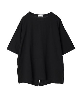 Green Parks バックスリットカットチュニック Black