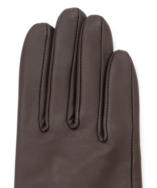 23区 【滝沢眞規子さん着用】レザー ロング グローブ ダークブラウン系