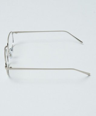 WEGO メタルフレームクリアアイウェア シルバー