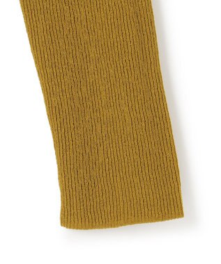 23区 【SLOW/一部店舗限定】シアーリブ タートルネックニット マスタード系