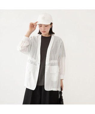 林八百吉商店 Coleman　デニムアンパイアキャップ ホワイト