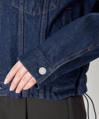 NAVE 【Nave　セットアップ可/洗える】14ozデニム ブルゾン ワンウォッシュ系