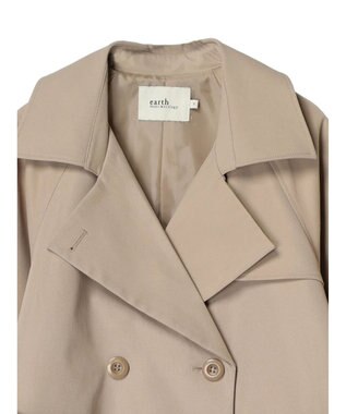 earth music&ecology ベーシックトレンチコート Beige