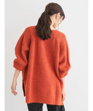 AMERICAN HOLIC ミックスヤーンカフタンニットプルオーバー Red