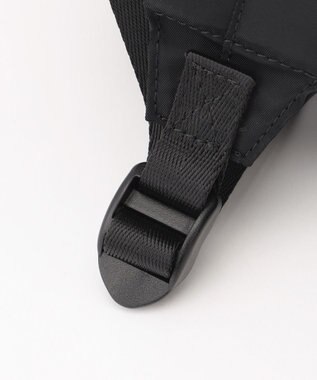 組曲 【弱撥水・A4・PC対応・軽量】ギャザーポケットバックパック ブラック系