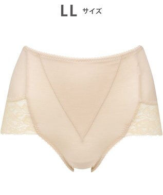 WACOAL 【美ショーツ】 はきこみ丈ふかめ おなか押さえ設計 オーガニックコットン混素材(本体) レディース PPG185 /ワコール