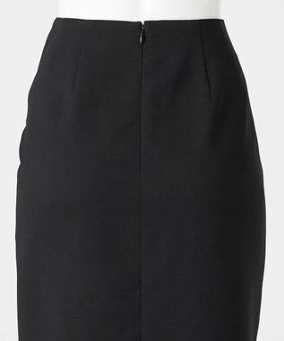 23区 S 【エステータ】ウールダブルクロス  スカート ブラック系