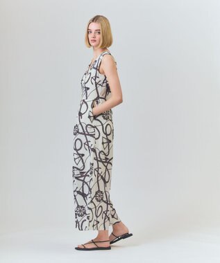 GRACE CONTINENTAL プリントオールインワン キナリ