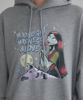 earth music&ecology ナイトメア／アソートプリントパーカー Navy