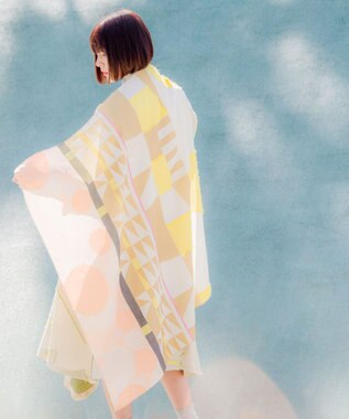 POLS 【長濱ねるさん着用】キュプラスカーフ オレンジ