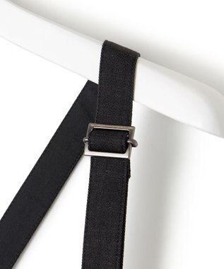 23区 デニムライクシャンブレー Iライン スカート ブラック系