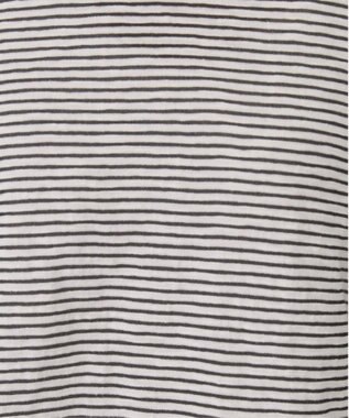 WEGO 【ANGIE VINTAGE】シアーボーダーバックオープントップス ブラックボーダー