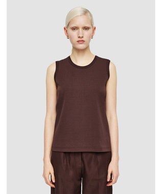 JOSEPH 【洗える】コンフォートコットン　タンクトップ Ebony