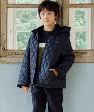 J.PRESS KIDS 【140-170cm】中綿 キルティングコート ネイビー系9