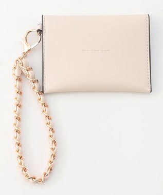 LA BAGAGERIE 【maison vert】 【チェーンチャーム・ミニポーチ付き】2WAYベルトワンショルダー アイボリー