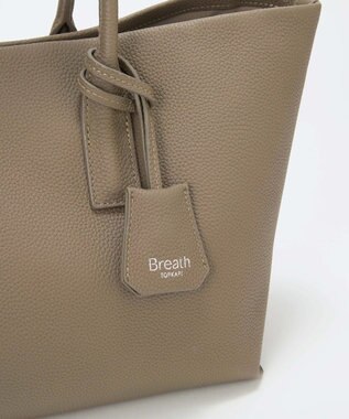 TOPKAPI 【Breath TOPKAPI】ELAN エラン シュリンクレザー 2way トートバッグ グレージュ
