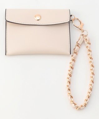 LA BAGAGERIE 【maison vert】 【チェーンチャーム・ミニポーチ付き】2WAYベルトワンショルダー アイボリー