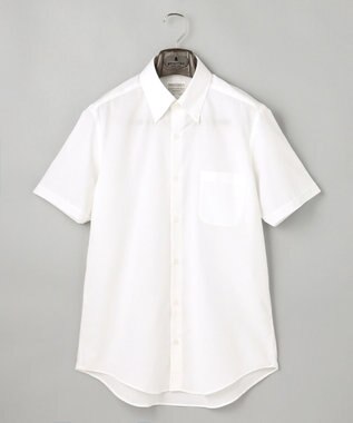 GOTAIRIKU 春夏向け【形態安定】SUMMERPREMIUMPLEATS_スナップダウンカラー 半袖ドレスシャツ(26年モデル)