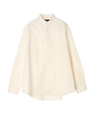 CRAFT STANDARD BOUTIQUE Ｔ／Ｒバンドカラーシャツ Ivory