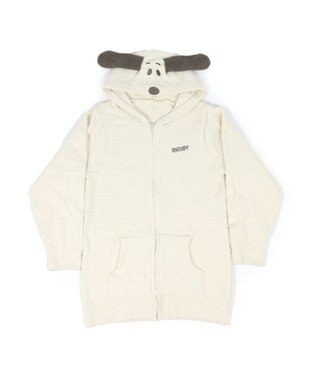 PET PARADISE スヌーピー お揃い なりきり ニット パーカー 【オーナー用】 ホワイト