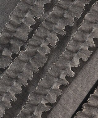 BEIGE， MOYE / フリルブラウス C.Gray