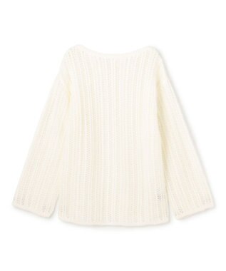 uncrave フィラメントモヘアニット プルオーバー オフ