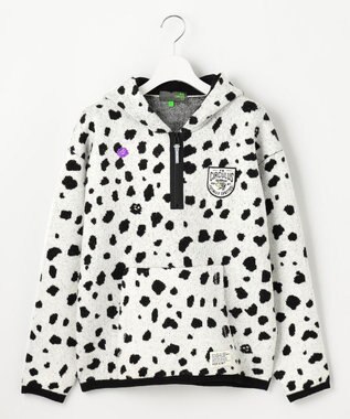 PW CIRCULUS 【WOMEN】SNOW LEOPARD柄フーディー ホワイト系5