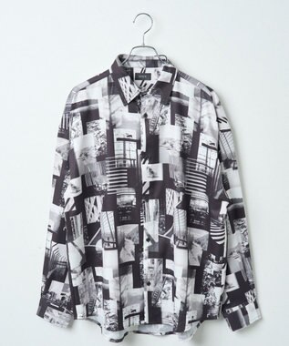 WEGO アムンゼンパターンBIGシャツ 柄1