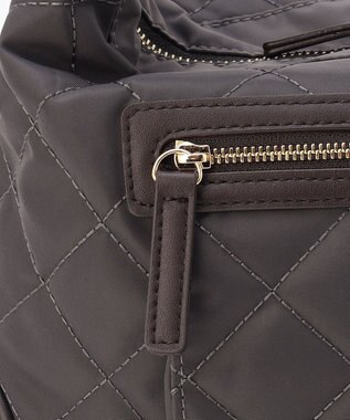 LA BAGAGERIE キルティング2WAYショルダーバッグ ダークグレー