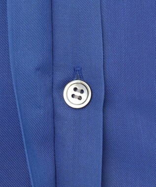 23区 【洗える】シアービエラ タックデザイン ブラウス ブルー系