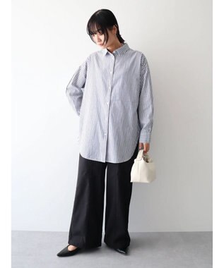 Green Parks ・Ｄｏｕｂｌｅ　Ｆｌａｇｓ　ミニリップイージーパンツ Black