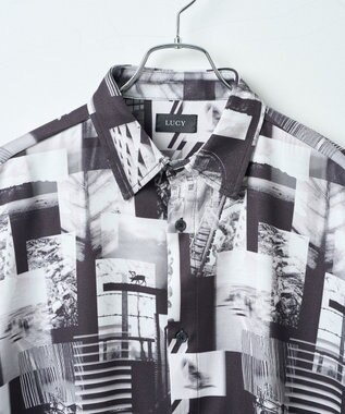 WEGO アムンゼンパターンBIGシャツ 柄1