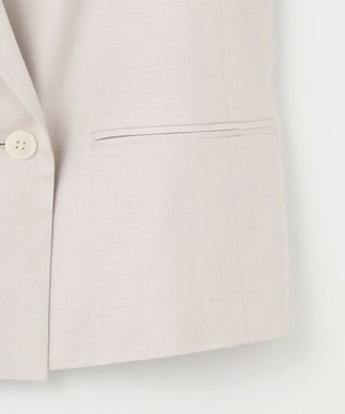 組曲 リネンレーヨン ジャケット グレージュ系