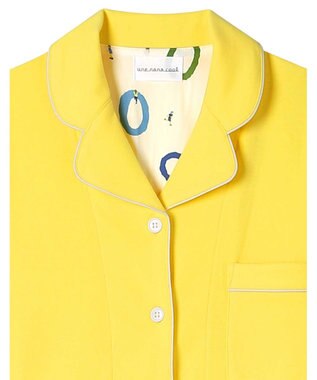 une nana cool 【綿100％】フライスパジャマ　ＭＡＤＥ　ＷＩＴＨ　ＬＩＢＥＲＴＹ　ＦＡＢＲＩＣ YE