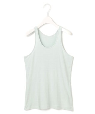 ICB L 【洗える】レイヤードタンク アッシュグリーン系