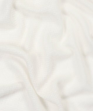 Paul Smith ダブルフェイス カシミヤ ドビー スカーフ オフホワイト